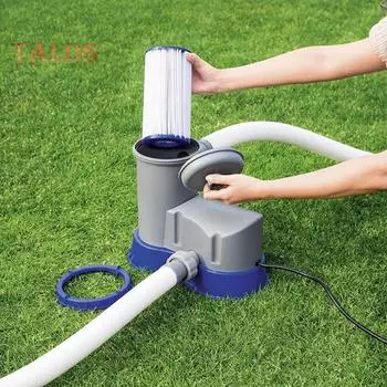 1 шт./3 шт./6 шт. Фильтр для бассейна с сердечником типа III, картриджный фильтр для бассейна, простая установка, сменный фильтр для бассейна типа A/C для надземных бассейнов 1pc