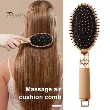 1 шт./3 шт. массажная расческа на воздушной подушке антистатическая гладкая удобная гибкая расческа без вьющихся волос для массажа кожи головы C