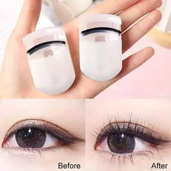 1 шт., 3 шт. щипцы для завивки ресниц белые мини портативные долговечные завитки для начинающих применимая модель