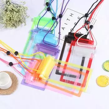 1 шт. 3-слойная герметичная сумка для плавания, водонепроницаемая сумка для смартфона, сумка для дайвинга белый