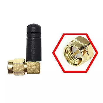 1 шт., 3 см, 2,4 ГГц, антенна для большого пальца, Bluetooth Wi-Fi, мини-антенна с внутренним отверстием, маленькая антенна 1pc