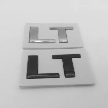 1 шт. 3D ABS LT автомобильные буквы задний багажник наклейки эмблема значок наклейка наклейка стайлинг автомобиля автоаксессуары чёрный