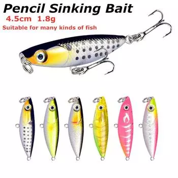 1 шт. 3D Eye Minnow Fishing Lure Isca Artificial Bionic Bait 4,5 см 1,8 г Искусственная приманка Имитация для Rapala Wobbler Hard Lures 1PCS 1#