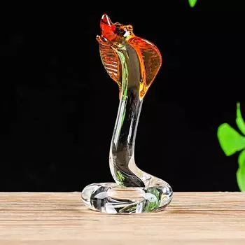 1 шт. 3D Изысканная традиционная хрустальная фигурка зодиака, вырезанная вручную скульптура животного, подарок на день рождения