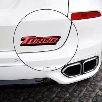 1 шт. 3D металлическая эмблема TURBO наклейки на автомобиль GRILL значок на задний багажник наклейки на кузов автомобиля деколь внешние декоративные аксессуары для автомобиля