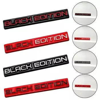 1 шт. 3D металлический черный логотип автомобиля боковое крыло задний багажник эмблема значок наклейки наклейки для автомобиля внедорожник внешняя декоративная наклейка наклейка