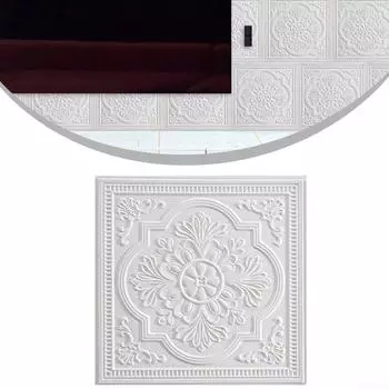 1 шт. 3D наклейка на кирпичную стену, самоклеящаяся водонепроницаемая пенопластовая панель-обои!