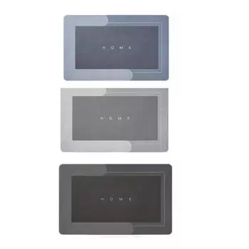 1 шт. 40*60 см супер впитывающий напольный коврик для ванной комнаты нескользящий, быстросохнущий мягкий, ковер для душа, ванной, уличный коврик для двери One Size