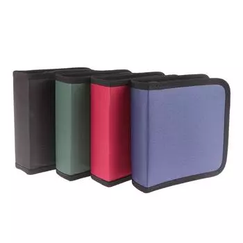 1 шт. 40 планшетов CD DVD диски Оксфорд сумки чехол для хранения CD/DVD чехол для CD органайзер для DVD чехол держатель для DVD буклетов синий