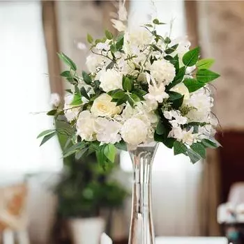 1 шт. 40 см цветочные шары, свадебные розы, центральные элементы, искусственные цветы, искусственные цветочные композиции для свадебной вечеринки, украшения для стола, сделай сам розовый