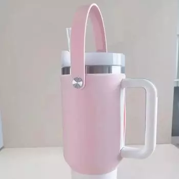 1 шт. 40 унций силиконовый чехол для бутылки с водой чехол силиконовый защитный чехол для чашки Stanley Cup аксессуары для напитков чёрный