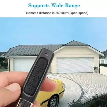 1 шт. 433 МГц автоматический копировальный пульт дистанционного управления электрический контроллер гаража код дубликатор передатчик клон дверной пульт дистанционного открывания Clonin O9Q6