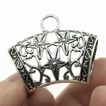 1 шт. 43x36x23 мм, бусины для шарфа со звездами, пригодные для изготовления ювелирных изделий, DIY шарф, бусины, Шарм, пряжка для шарфа