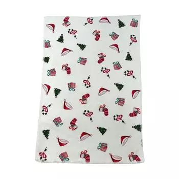 1 шт 45*32 см Рождественское полотенце Праздничная атмосфера Подарки для ванной