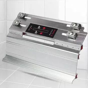 1 шт. 45-градусный угловой инструмент для резки плитки, машина для снятия фаски с плитки, керамическая рамка для снятия фаски с плитки из алюминиевого сплава, ручные инструменты серебряный