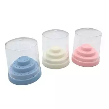 1 шт./48 отверстий, пластиковый держатель стоматологических боров, дезинфицирующий карбидный блок боров, коробка для стоматологических изделий, лабораторное оборудование синий