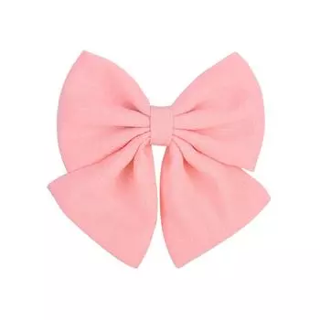 1 шт. 4,5-дюймовые милые банты для волос, заколки для волос для маленьких девочек, деликатные заколки для волос из репсовой ленты, головные уборы, детские аксессуары для волос