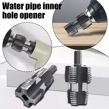 1 шт. 4/6 точек PPR водопроводная труба внутренняя резьба открывалка труба пластиковый кран труба для ПВХ резьба V4H4 Silvery-One size