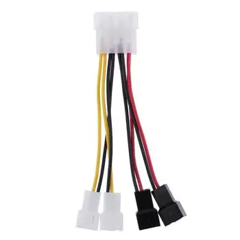 1 шт. 4-контактный Molex и 3-контактный адаптер питания с люфтом Stecker 12 В * 2/5 В * 2, популярный