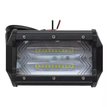 1 шт. 4D 5 дюймов 72 Вт Автомобильная светодиодная рабочая фара 12 В/24 В Лампа Автомобильные противотуманные фары для трактора Лодки Внедорожника Грузовика Внедорожника Квадроцикла Мотоцикла