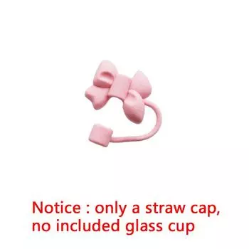 1 шт. 500 мл Милая стеклянная чашка с бантом, бутылка для воды с рисунком граффити «Любовь и вишня», с бамбуковой крышкой, стаканы для холодного кофе, чашки для напитков и сока