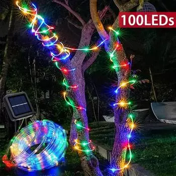 1 шт. 50/100 светодиодов, многоцветный уличный солнечный светильник, декоративный светильник для двора, сада, ландшафта, праздничного декора