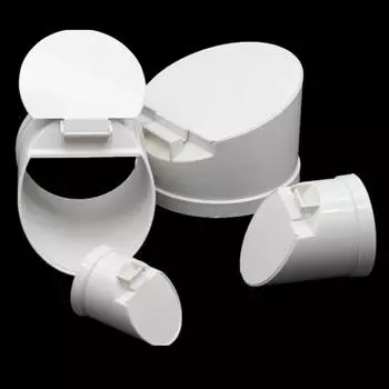 1 шт. 50-160 мм ПВХ дренажная труба сливной пол автоматический закрывающийся клапан смещения крышка аксессуары для улучшения дома