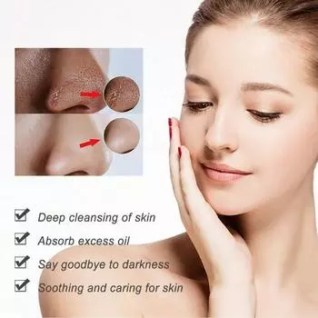 1 шт., 50 г, пузырьковая маска для лица с вулканической грязью, глубокое очищение от прыщей и прыщей, устранение следов акне, укрепляющее поры