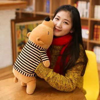 1 шт. 50 см мультяшные животные мягкая плюшевая подушка набитая милый белый медведь слон плюшевые игрушки грелка для рук O
