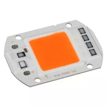 1 шт. 50 Вт полный спектр теплый/белый светодиод COB чип Grow Light лампа для роста растений сад гидропонное растение