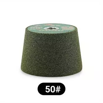 1 шт. 50 зерен/100 зерен/200 зерен Угловые шлифовальные круги из карбида кремния Камень Гранит Цемент Металл Шлифовка Полировка Обрезные круги Угловая шлифмашина 50Grits