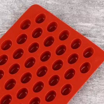 1 шт., 55 полостей, кофейные зерна, силиконовая форма для свечей, сделай сам, форма для изготовления мыла, смолы, шоколадное мороженое, желе, инструмент для выпечки, декор для торта, подарки кофейный