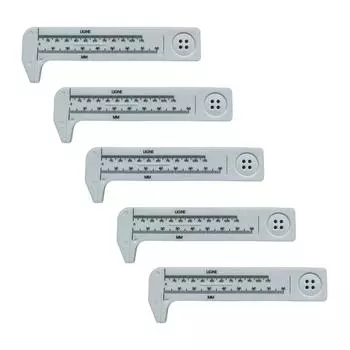1 шт/5 шт пластиковый штангенциркуль 80 мм инструмент для измерения толщины штангенциркуль для измерения шариков раздвижной калибр измеритель 5PCS