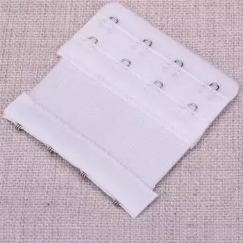 1 шт./5 шт. Удлинитель бретелей бюстгальтера для женщин, 4 крючка, 2 ряда, регулируемое нижнее белье