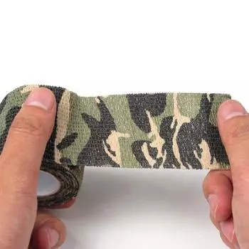 1 шт 5 см X 4,5 м водонепроницаемая охотничья камуфляжная скрытая лента эластичность