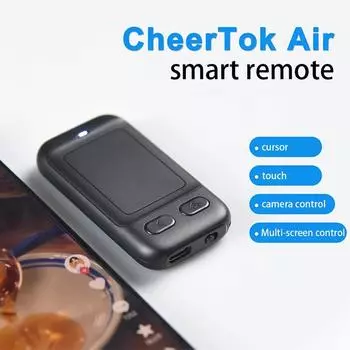 1 шт. 5 В CheerTok Air Singularity мобильный телефон пульт дистанционного управления CHP03 BLE5.0 Air Mouse Bluetooth беспроводной многофункциональный коврик