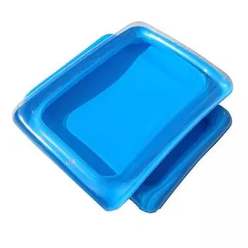 1 шт. 60X45 см. Детские игрушки для магической игры в помещении с песком Mars Space, надувной поднос с песком, аксессуары, пластиковый мобильный столик для детской вечеринки