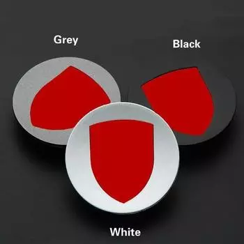 1 шт., 65 мм, 75 мм, золотая эмблема, чехлы для ступиц колес автомобиля, эмблема, колпачки для центра шин, аксессуары 75MM 1pcs серый