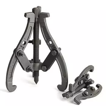 1 шт. 6 150 мм 3-захватный съемник подшипников инструмент шестерня/ступица многофункциональный съемник комплект реверсивный маховик шкив съемник