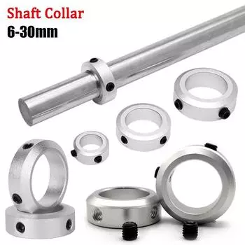 1 шт. 6-30 мм диаметр фиксированного стопорного ограничительного кольца стопорного винтового типа прочный воротник вала SCC8 8-14-8