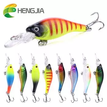 1 шт., 6,3 см, 4 г, мини-приманка для рыбалки на гольяна, экологически чистая жесткая приманка для глубоководной рыбалки, 0,9-2,7 м