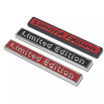 1 шт. 6,5*1 см металлические ограниченной серии Fender значок багажника эмблема гоночный внедорожник спортивные наклейки на кузов автомобиля наклейка для всех автомобилей 65x1cm серебряный