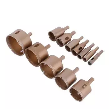 1 шт. 6-60 мм стеклянная кольцевая пила с алмазным покрытием сверлильные коронки для плитки мрамора керамические электроинструменты набор бит 6mm