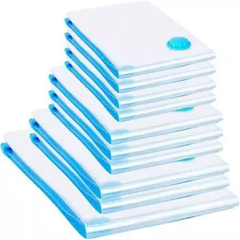 1 шт. 6 размеров влагонепроницаемый вакуумный мешок для хранения одежды с клапаном прозрачный складной дорожный экономящий место аспирационный компрессионный