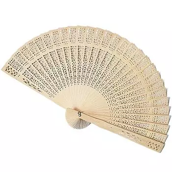 1 шт/6 шт деревянные свадебные полые реквизиты для вечеринок свадебная мода полый бамбуковый веер складной ручной 1pc