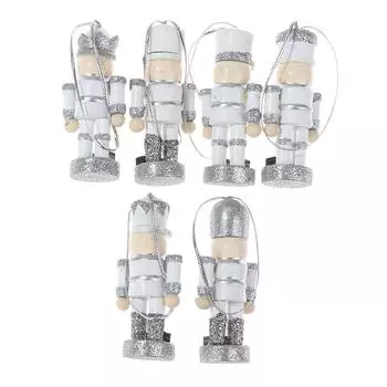 1 шт. 6 см Щелкунчик кукла-солдат кулон рождественское украшение мультяшный мини-солдат кукла настольное украшение домашний декор