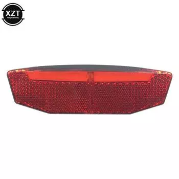 1 шт. 6 В-60 В задний фонарь для электровелосипеда, задний фонарь для электроскутера, светодиодный фонарь для ночной безопасности, водонепроницаемый/разъем SM красный