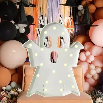 1 шт. 73 см освещение Хэллоуин привидение рамка KT доска дом с привидениями декор для Хэллоуина фигурка украшение для вечеринки