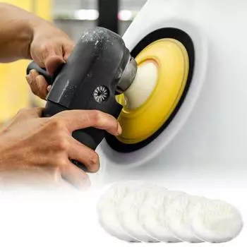 1 шт. 75-180 мм набор для полировки полировальный диск для полировки автомобиля воском губка диск шерстяной круг уход за лакокрасочным покрытием полировальные диски автомобильный гаджет