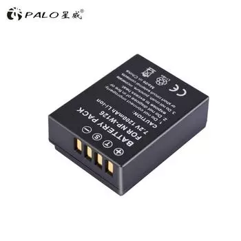 1 шт. 7,2 В 1200 мАч литий-ионный аккумулятор NP-W126 для камеры Fujifilm FinePix HS30EXR HS33EXR X-Pro1 X-E1 X-E2 X-M1 X-A1 X-A2 X-T1 X-T10 1PCS чёрный